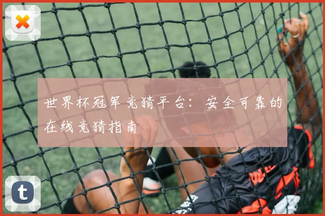 世界杯冠军竞猜平台:安全可靠的在线竞猜指南