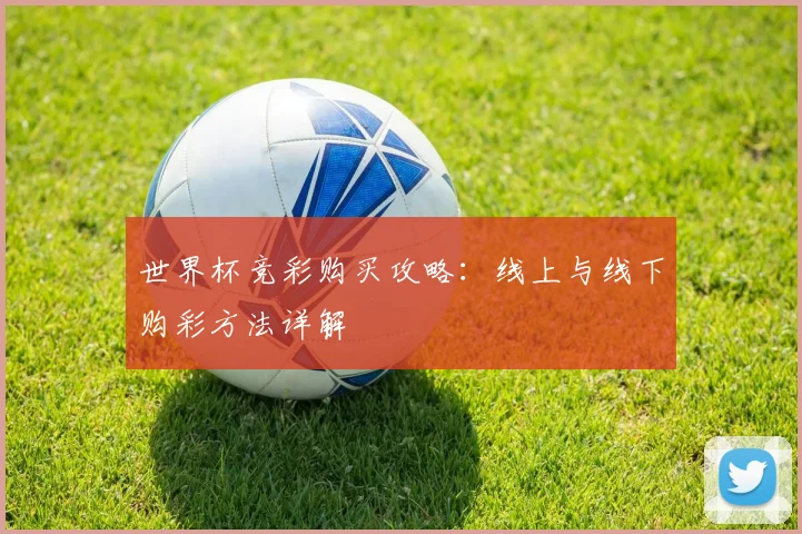 世界杯竞彩购买攻略：线上与线下购彩方法详解